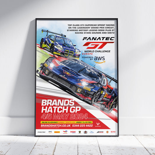 2024 Brands Hatch Poster