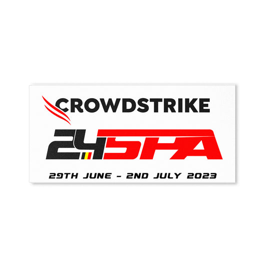 CrowdStrike 24 Hours of Spa 2023 Sticker